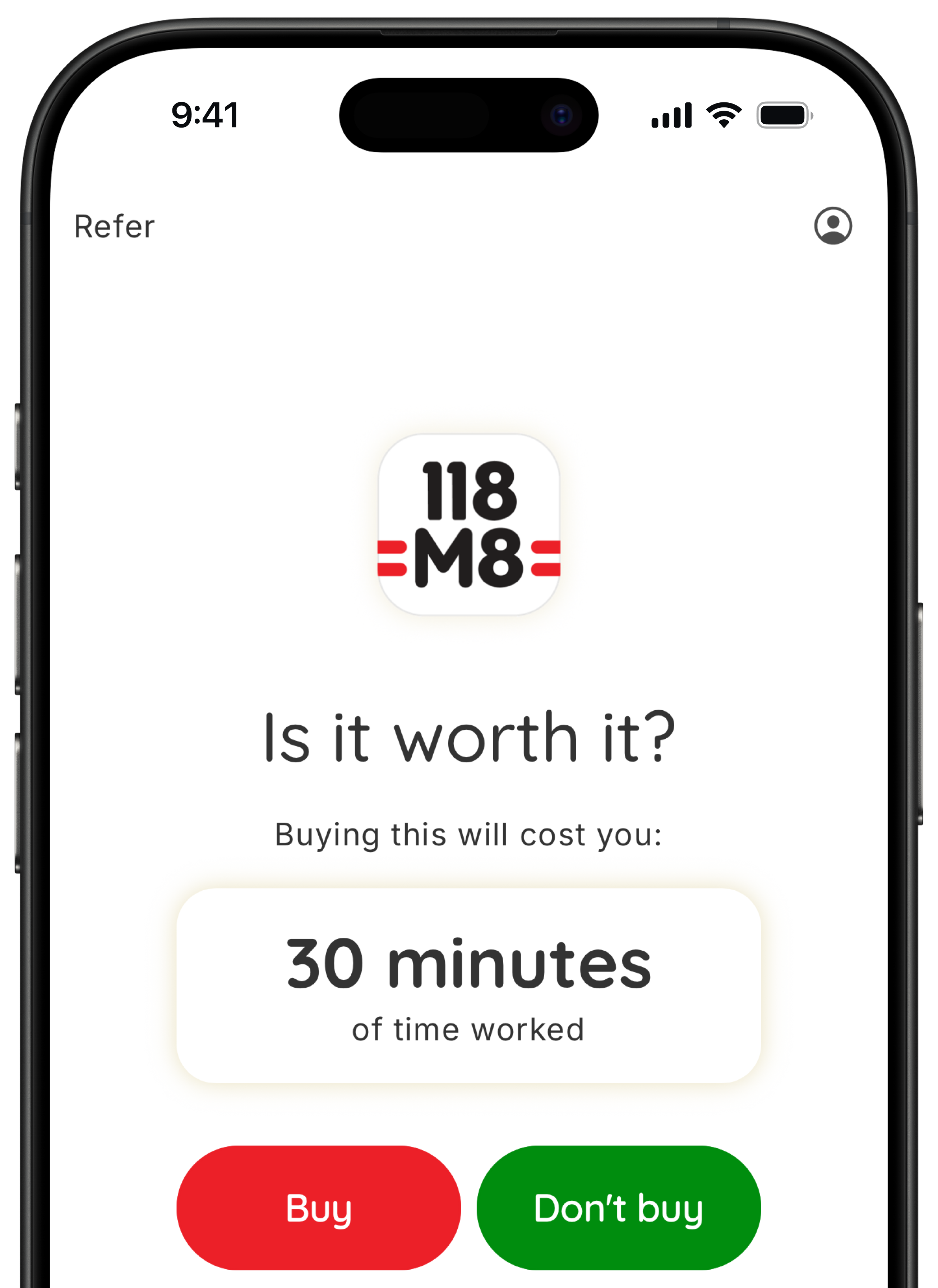 118M8 - Spend your hours wisely